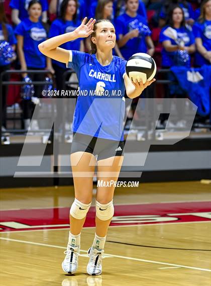 Thumbnail 2 in Yorktown vs. Carroll (IHSAA 4A State Final)   photogallery.