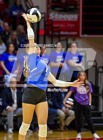 Thumbnail 2 in Yorktown vs. Carroll (IHSAA 4A State Final)   photogallery.