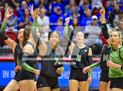 Thumbnail 3 in Yorktown vs. Carroll (IHSAA 4A State Final)   photogallery.