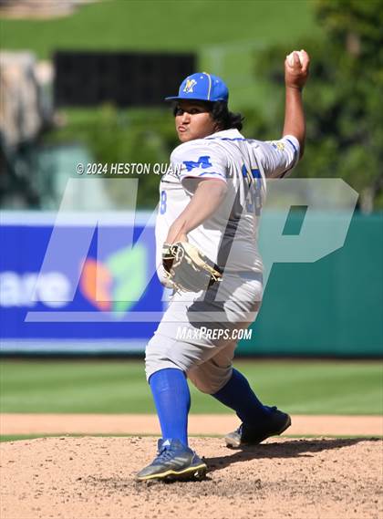 Thumbnail 3 in Moreno Valley vs. Woodrow Wilson (Halo Classic) photogallery.