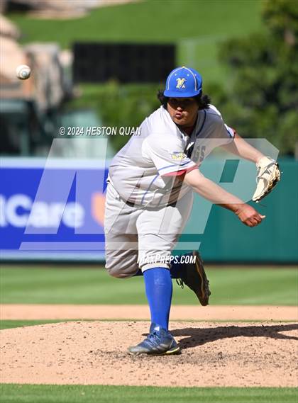 Thumbnail 1 in Moreno Valley vs. Woodrow Wilson (Halo Classic) photogallery.
