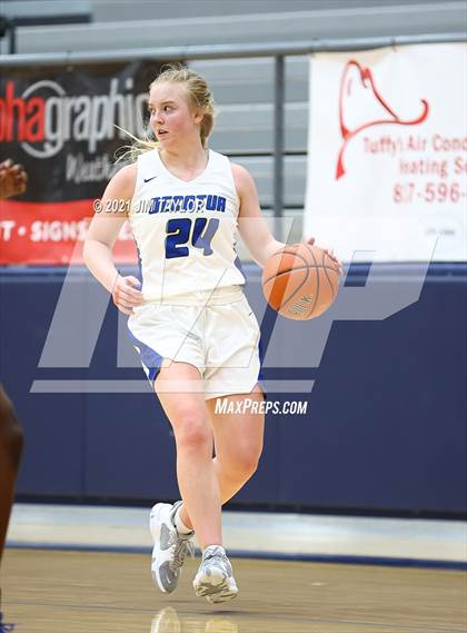 Thumbnail 3 in Decatur vs Brewer (Raising Cane's Chicken Lady Roo Christmas Classic) photogallery.