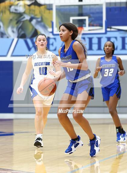 Thumbnail 2 in Decatur vs Brewer (Raising Cane's Chicken Lady Roo Christmas Classic) photogallery.
