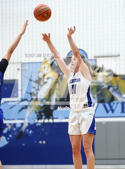 Thumbnail 1 in Decatur vs Brewer (Raising Cane's Chicken Lady Roo Christmas Classic) photogallery.