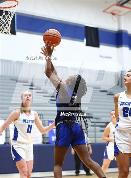 Thumbnail 3 in Decatur vs Brewer (Raising Cane's Chicken Lady Roo Christmas Classic) photogallery.