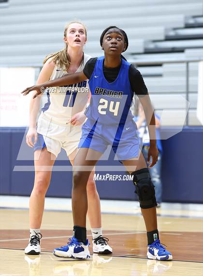 Thumbnail 1 in Decatur vs Brewer (Raising Cane's Chicken Lady Roo Christmas Classic) photogallery.