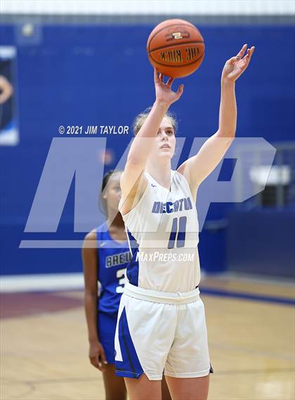 Thumbnail 3 in Decatur vs Brewer (Raising Cane's Chicken Lady Roo Christmas Classic) photogallery.