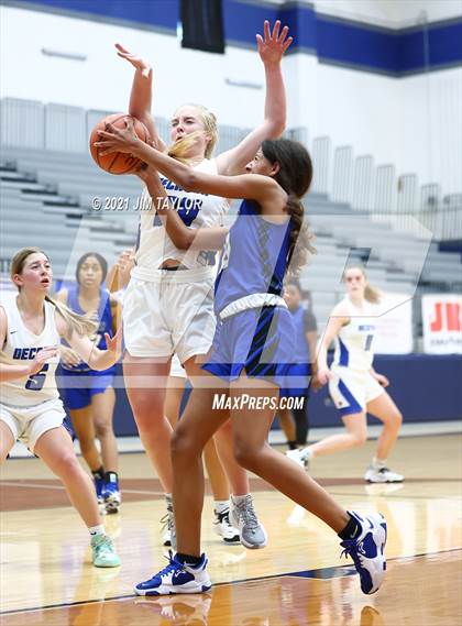 Thumbnail 3 in Decatur vs Brewer (Raising Cane's Chicken Lady Roo Christmas Classic) photogallery.