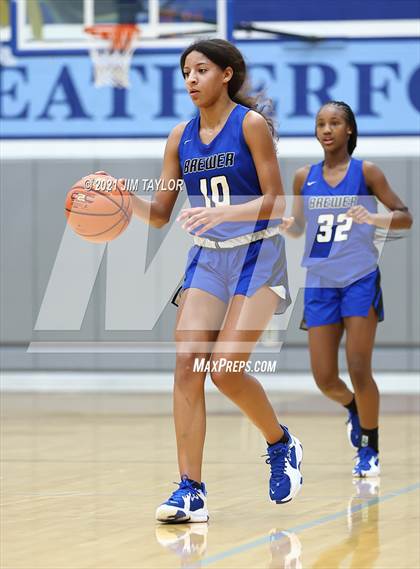 Thumbnail 3 in Decatur vs Brewer (Raising Cane's Chicken Lady Roo Christmas Classic) photogallery.