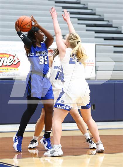 Thumbnail 1 in Decatur vs Brewer (Raising Cane's Chicken Lady Roo Christmas Classic) photogallery.
