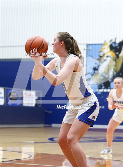Thumbnail 3 in Decatur vs Brewer (Raising Cane's Chicken Lady Roo Christmas Classic) photogallery.