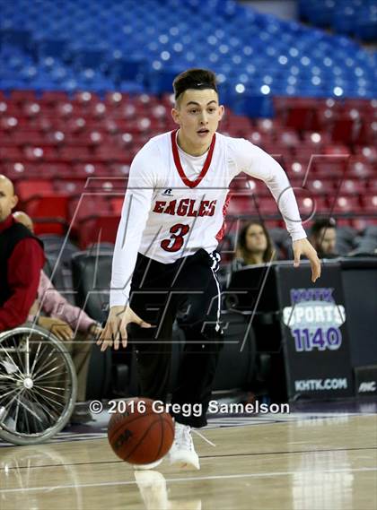 Thumbnail 2 in Stockton Christian vs. Aspire Langston Hughes Academy photogallery.