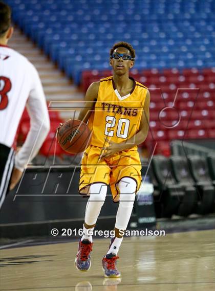 Thumbnail 1 in Stockton Christian vs. Aspire Langston Hughes Academy photogallery.