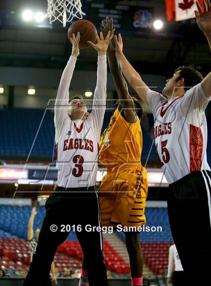 Thumbnail 2 in Stockton Christian vs. Aspire Langston Hughes Academy photogallery.