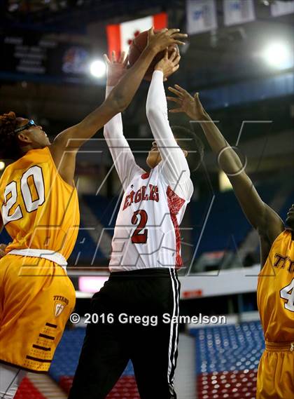 Thumbnail 1 in Stockton Christian vs. Aspire Langston Hughes Academy photogallery.