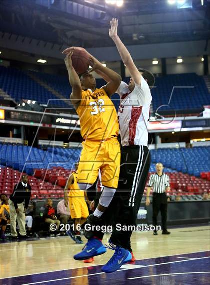 Thumbnail 2 in Stockton Christian vs. Aspire Langston Hughes Academy photogallery.
