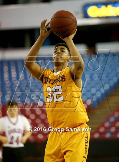 Thumbnail 1 in Stockton Christian vs. Aspire Langston Hughes Academy photogallery.