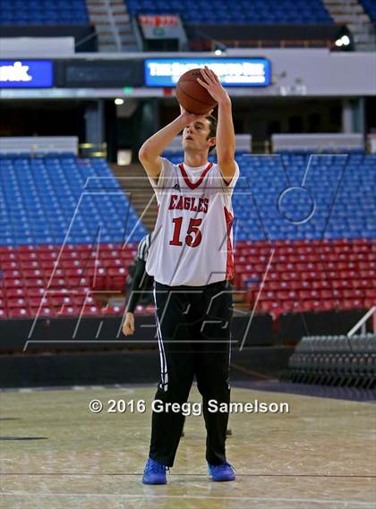 Thumbnail 1 in Stockton Christian vs. Aspire Langston Hughes Academy photogallery.