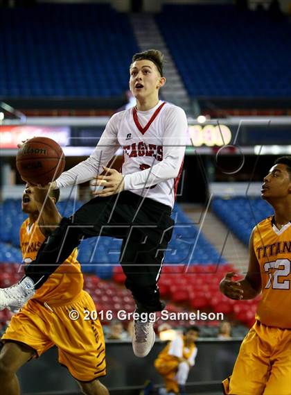 Thumbnail 1 in Stockton Christian vs. Aspire Langston Hughes Academy photogallery.