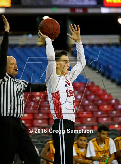 Thumbnail 1 in Stockton Christian vs. Aspire Langston Hughes Academy photogallery.