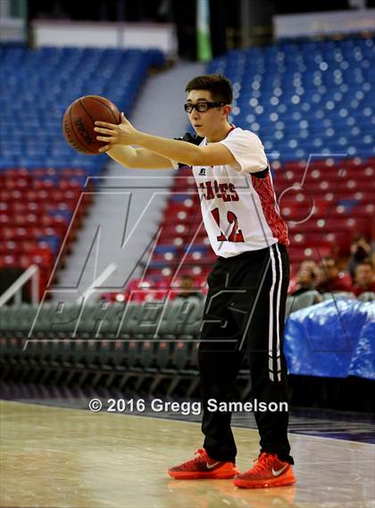 Thumbnail 2 in Stockton Christian vs. Aspire Langston Hughes Academy photogallery.