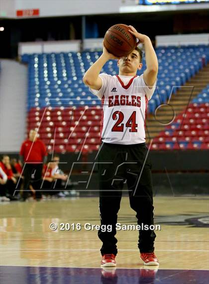 Thumbnail 3 in Stockton Christian vs. Aspire Langston Hughes Academy photogallery.