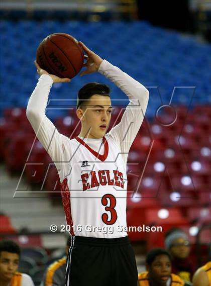 Thumbnail 1 in Stockton Christian vs. Aspire Langston Hughes Academy photogallery.