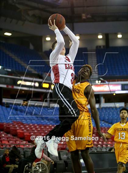 Thumbnail 2 in Stockton Christian vs. Aspire Langston Hughes Academy photogallery.