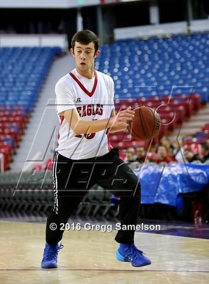 Thumbnail 2 in Stockton Christian vs. Aspire Langston Hughes Academy photogallery.