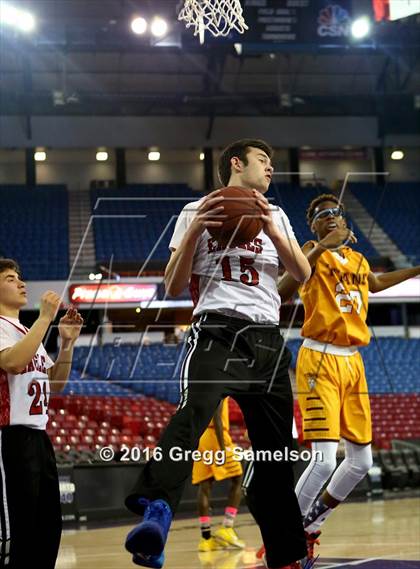Thumbnail 1 in Stockton Christian vs. Aspire Langston Hughes Academy photogallery.