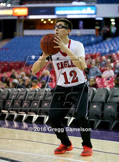 Thumbnail 1 in Stockton Christian vs. Aspire Langston Hughes Academy photogallery.