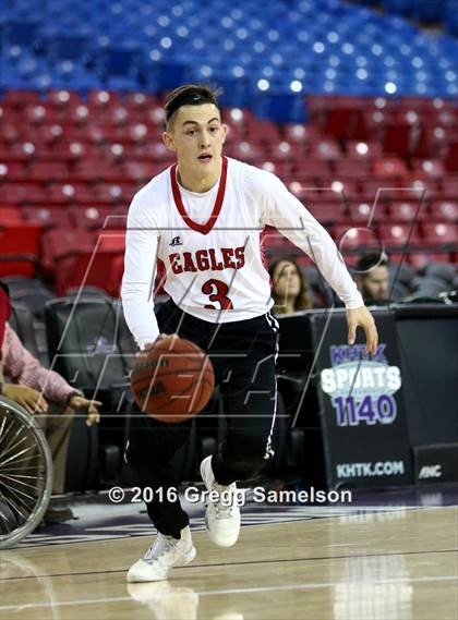 Thumbnail 1 in Stockton Christian vs. Aspire Langston Hughes Academy photogallery.