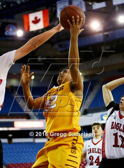 Thumbnail 3 in Stockton Christian vs. Aspire Langston Hughes Academy photogallery.