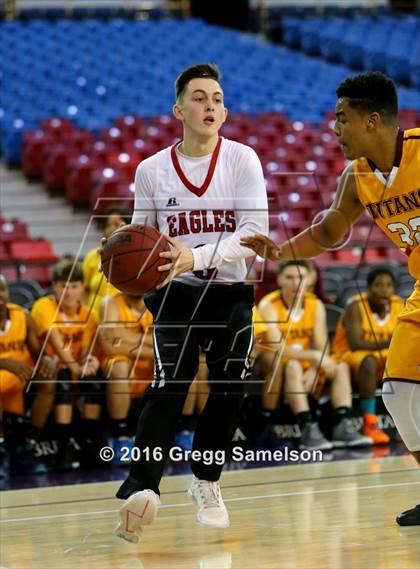 Thumbnail 3 in Stockton Christian vs. Aspire Langston Hughes Academy photogallery.