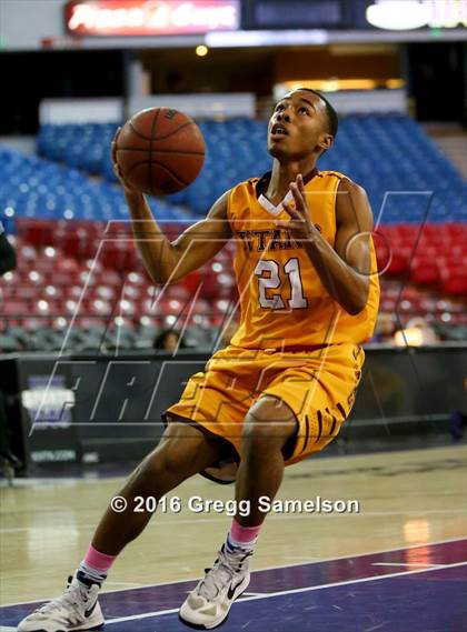 Thumbnail 3 in Stockton Christian vs. Aspire Langston Hughes Academy photogallery.