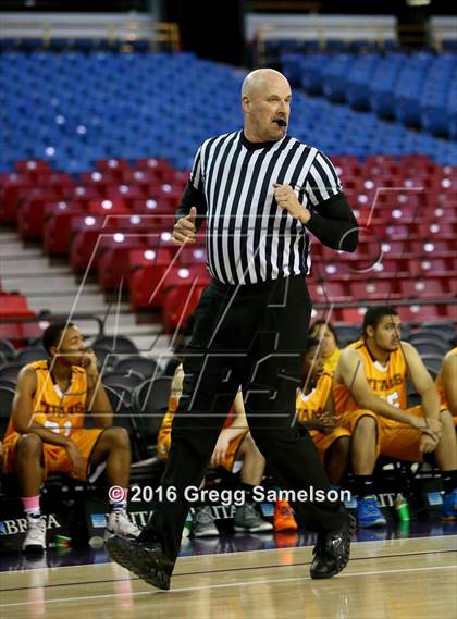 Thumbnail 1 in Stockton Christian vs. Aspire Langston Hughes Academy photogallery.