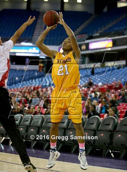 Thumbnail 1 in Stockton Christian vs. Aspire Langston Hughes Academy photogallery.