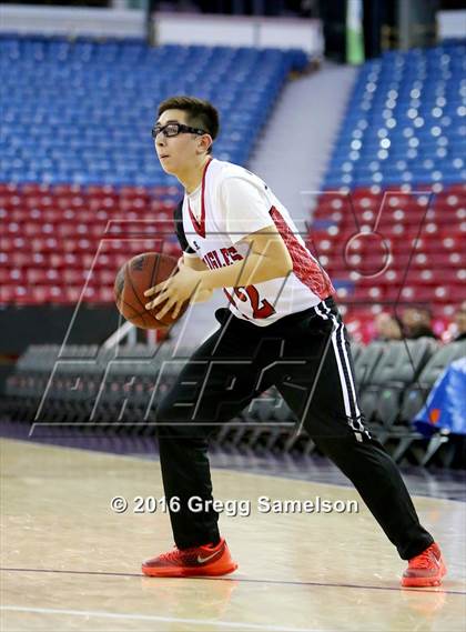 Thumbnail 1 in Stockton Christian vs. Aspire Langston Hughes Academy photogallery.