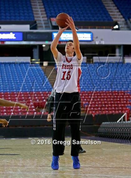 Thumbnail 2 in Stockton Christian vs. Aspire Langston Hughes Academy photogallery.