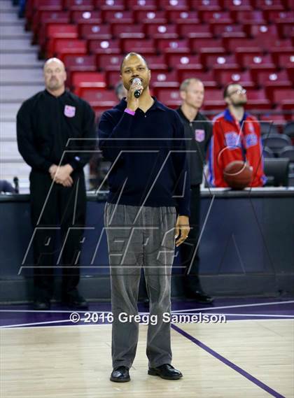 Thumbnail 1 in Stockton Christian vs. Aspire Langston Hughes Academy photogallery.