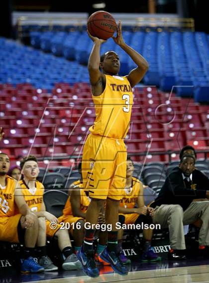 Thumbnail 3 in Stockton Christian vs. Aspire Langston Hughes Academy photogallery.