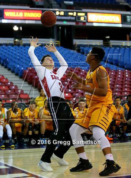 Thumbnail 1 in Stockton Christian vs. Aspire Langston Hughes Academy photogallery.