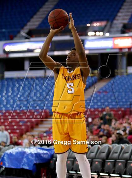 Thumbnail 1 in Stockton Christian vs. Aspire Langston Hughes Academy photogallery.