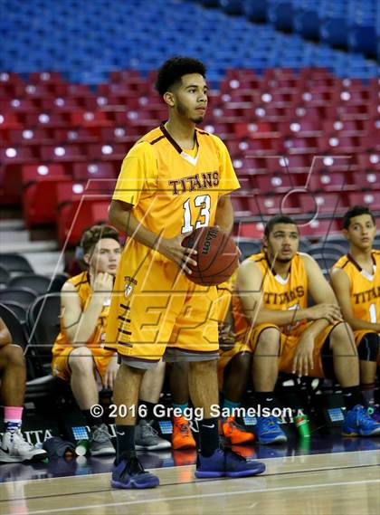Thumbnail 1 in Stockton Christian vs. Aspire Langston Hughes Academy photogallery.