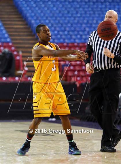 Thumbnail 3 in Stockton Christian vs. Aspire Langston Hughes Academy photogallery.