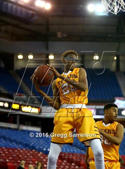 Thumbnail 3 in Stockton Christian vs. Aspire Langston Hughes Academy photogallery.