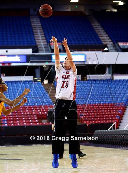 Thumbnail 3 in Stockton Christian vs. Aspire Langston Hughes Academy photogallery.