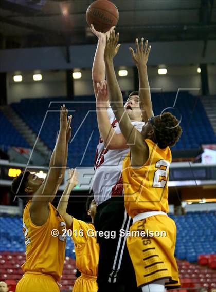 Thumbnail 3 in Stockton Christian vs. Aspire Langston Hughes Academy photogallery.