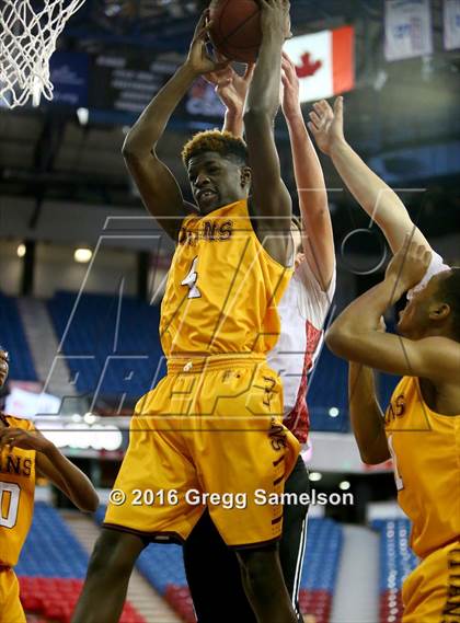 Thumbnail 3 in Stockton Christian vs. Aspire Langston Hughes Academy photogallery.