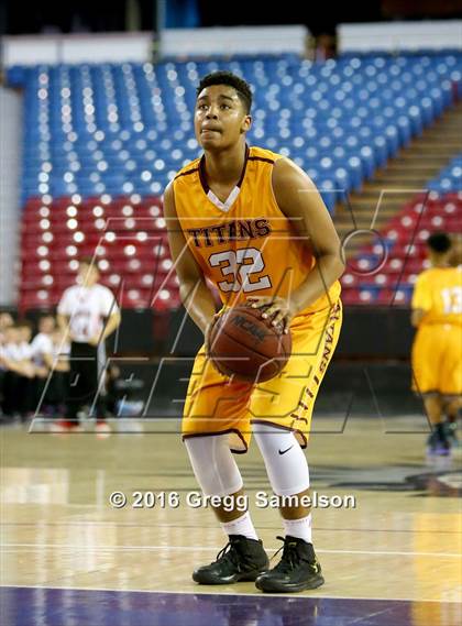 Thumbnail 1 in Stockton Christian vs. Aspire Langston Hughes Academy photogallery.